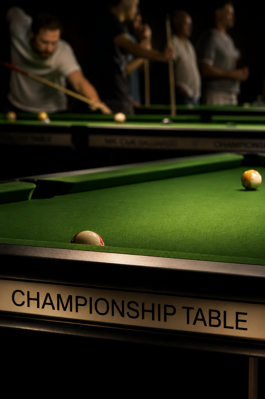 Billiards tables at MR.CUE